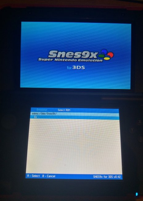 snes9x 3ds